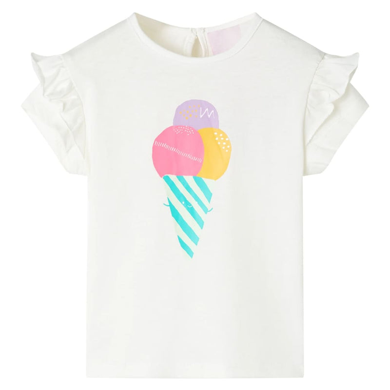 Afbeelding laden in galerijviewer, Vidaxl kindershirt 92 ecru
