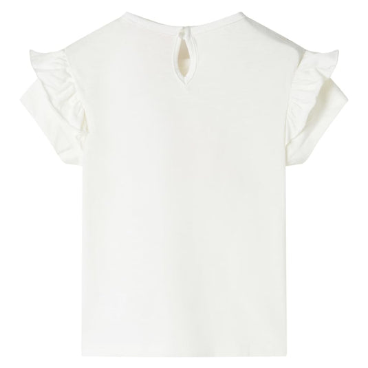 Vidaxl kindershirt 104 ecru