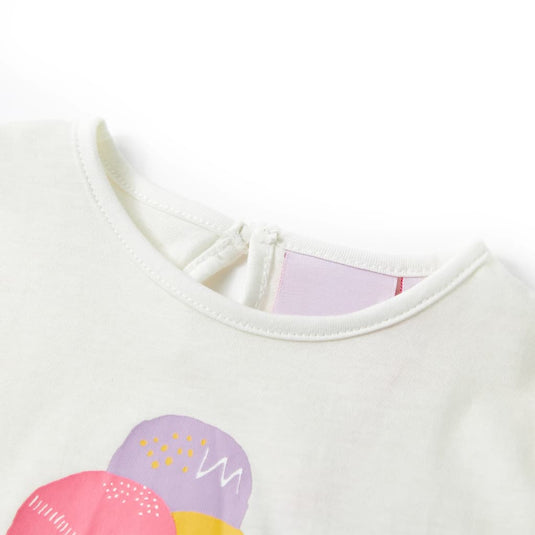 Vidaxl kindershirt 104 ecru