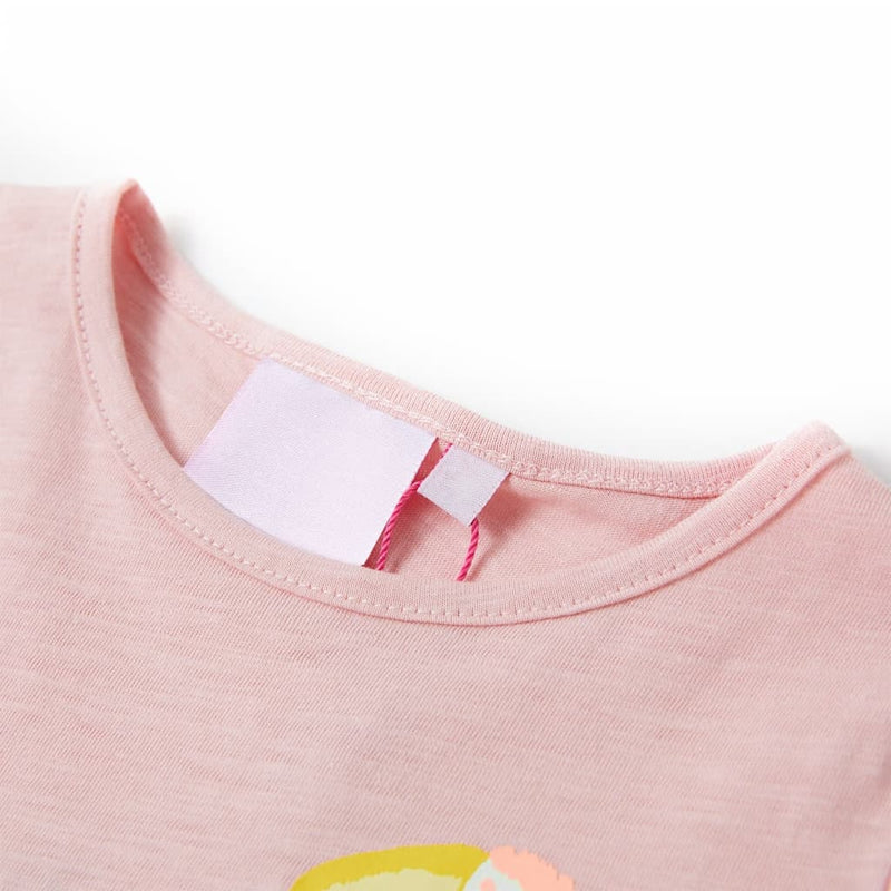 Afbeelding laden in galerijviewer, Vidaxl kindershirt 116 lichtroze
