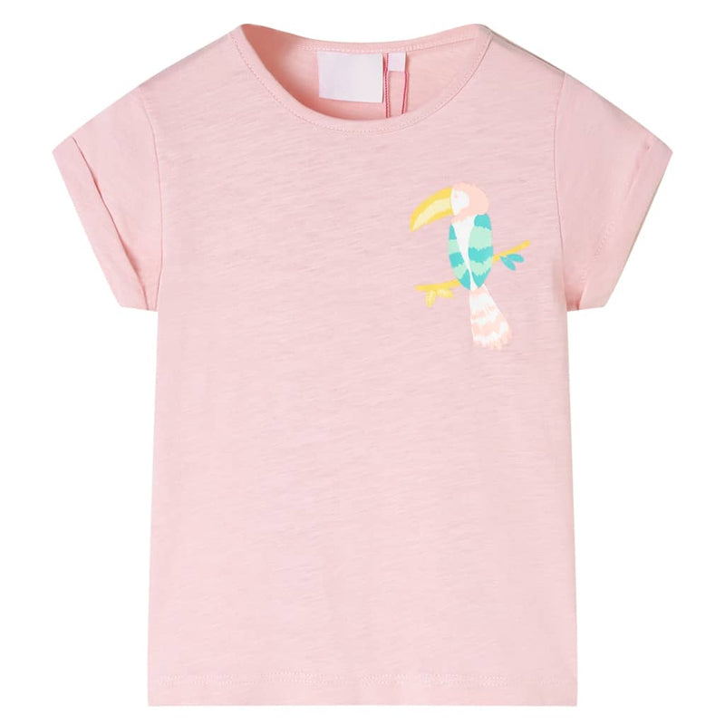 Afbeelding laden in galerijviewer, Vidaxl kindershirt 140 lichtroze
