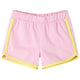 Vidaxl kindershorts met bies 116 felroze