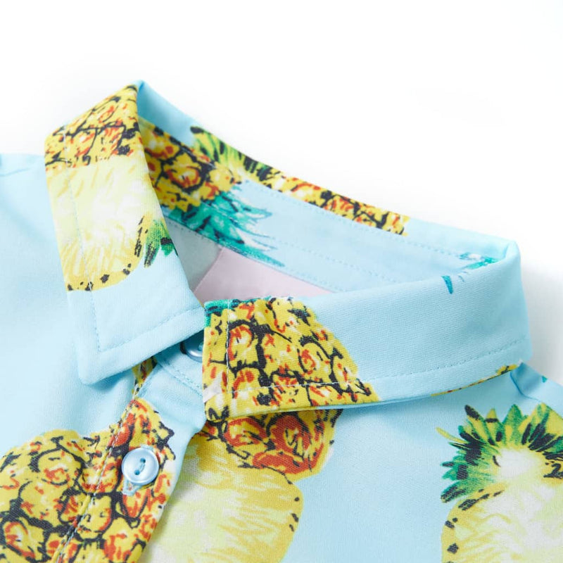 Afbeelding laden in galerijviewer, VidaXL Kinderjurk 92 blauw
