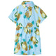 VidaXL Kinderjurk 104 blauw