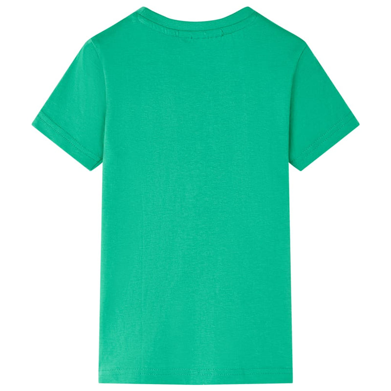 Afbeelding laden in galerijviewer, Vidaxl kindershirt 128 groen
