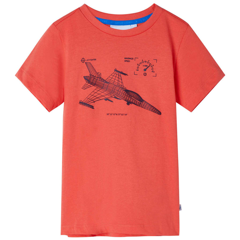 Afbeelding laden in galerijviewer, Vidaxl kindershirt 128 lichtrood
