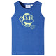 Vidaxl kindertopje 92 gemêleerd blauw