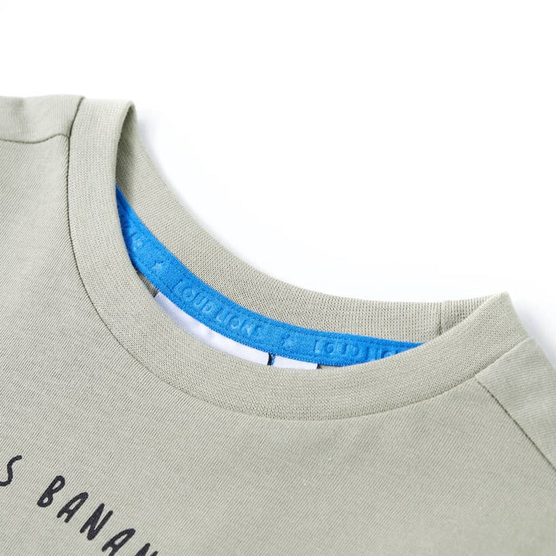 Afbeelding laden in galerijviewer, VidaXL Kindershirt 92 lichtkakikleurig
