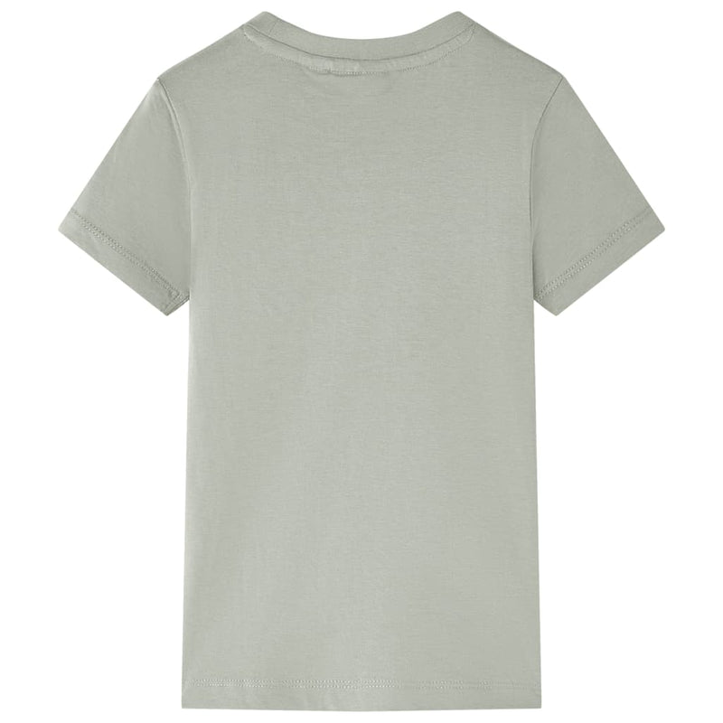 Afbeelding laden in galerijviewer, VidaXL Kindershirt 116 lichtkakikleurig
