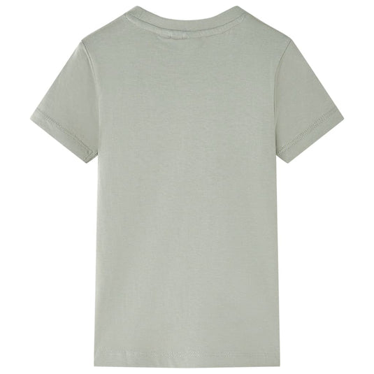 Vidaxl kindershirt 140 lichtkakikleurig