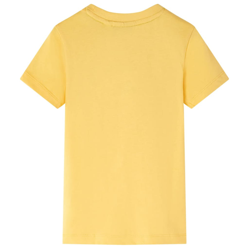 Afbeelding laden in galerijviewer, Vidaxl kindershirt 116 lichtokerkleurig

