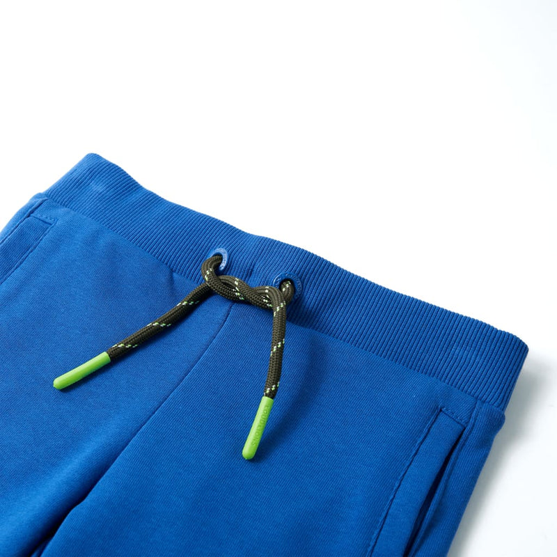 Afbeelding laden in galerijviewer, VidaXL Kindershort met trekkoord 92 blauw
