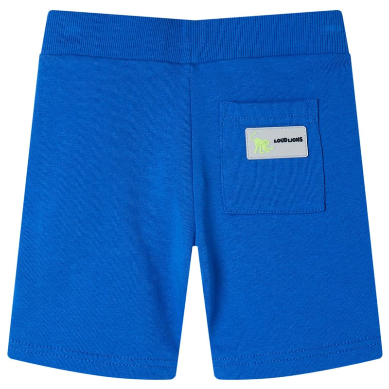 Afbeelding laden in galerijviewer, Vidaxl kindershort met trekkoord 104 blauw
