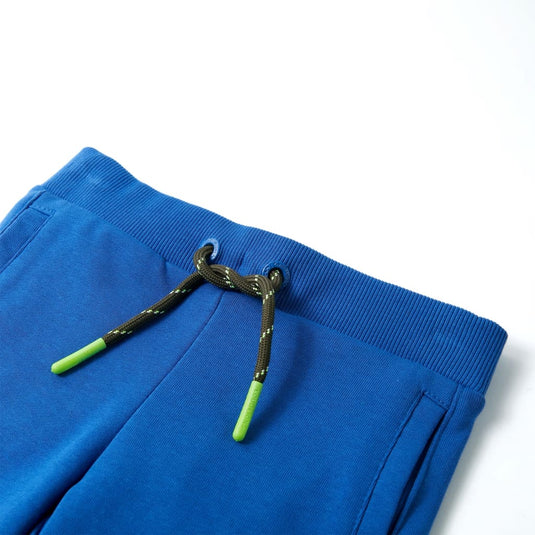 Vidaxl kindershort met trekkoord 104 blauw