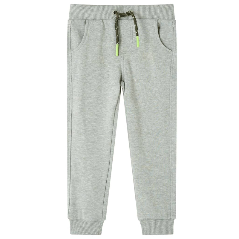 Afbeelding laden in galerijviewer, Vidaxl kinderjoggingbroek 116 lichtkaki
