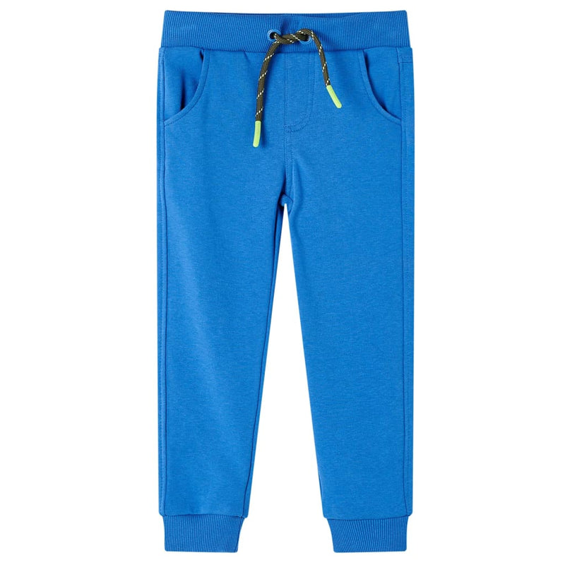 Afbeelding laden in galerijviewer, VidaXL Kinderjoggingbroek 128 blauw
