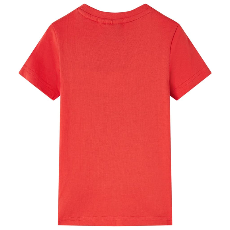 Afbeelding laden in galerijviewer, Vidaxl kindershirt 128 rood
