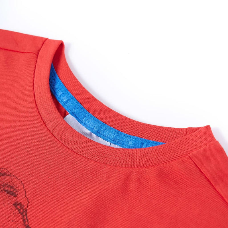 Afbeelding laden in galerijviewer, Vidaxl kindershirt 128 rood
