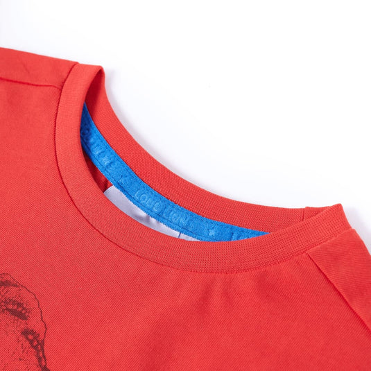 Vidaxl kindershirt 140 rood