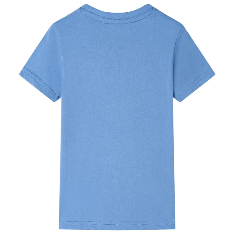 Afbeelding laden in galerijviewer, Vidaxl kindershirt 104 middelblauw
