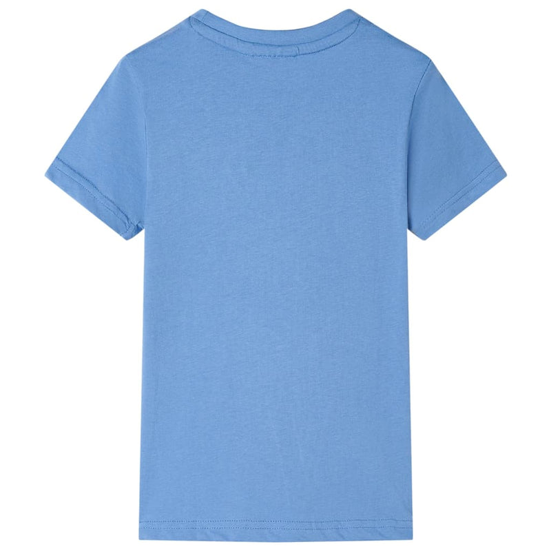Afbeelding laden in galerijviewer, Vidaxl kindershirt 116 middelblauw

