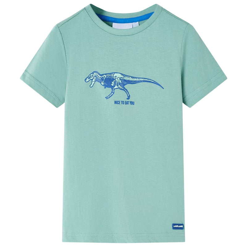 Afbeelding laden in galerijviewer, Vidaxl kindershirt 116 lichtkakikleurig
