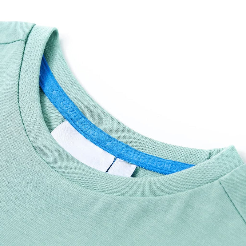 Afbeelding laden in galerijviewer, Vidaxl kindershirt 116 lichtkakikleurig

