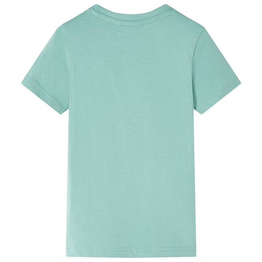 Vidaxl kindershirt 128 lichtkakikleurig