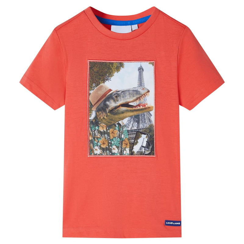Afbeelding laden in galerijviewer, VidaXL Kindershirt 140 lichtrood
