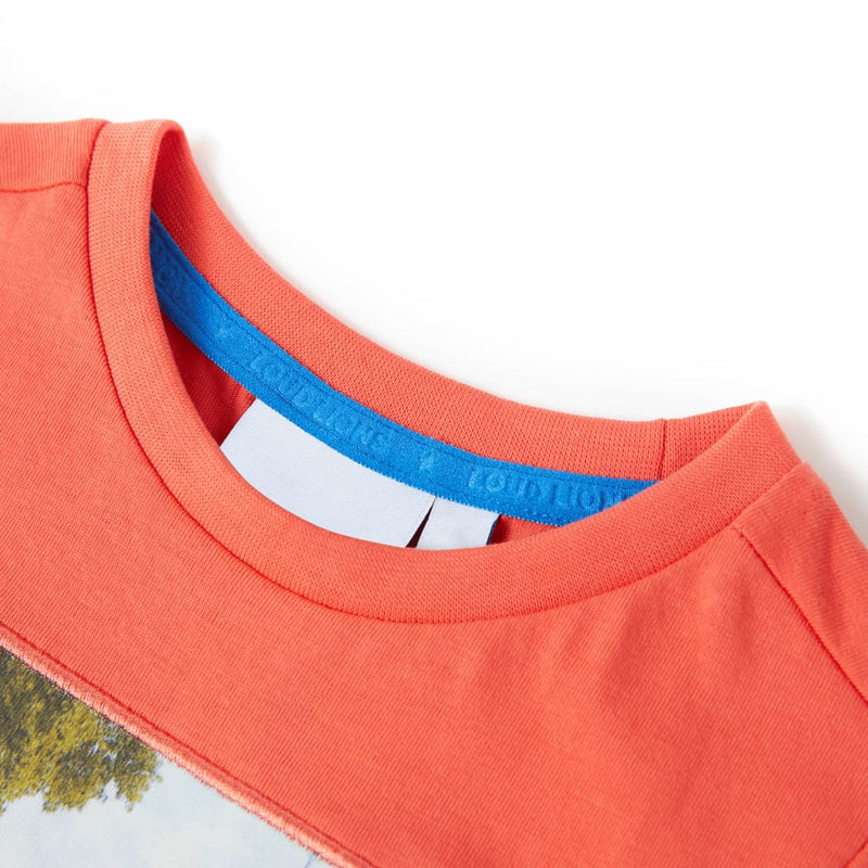Afbeelding laden in galerijviewer, VidaXL Kindershirt 140 lichtrood
