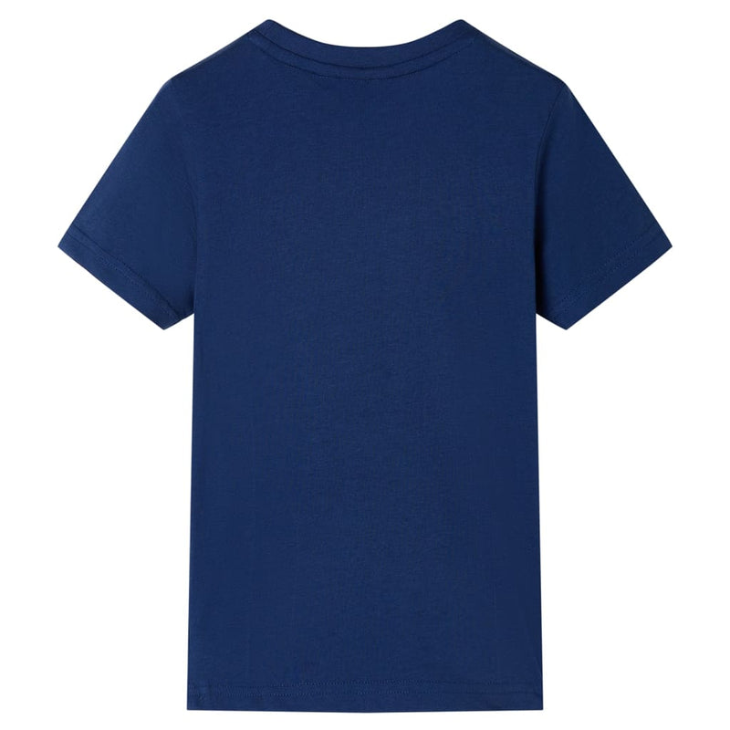 Afbeelding laden in galerijviewer, Vidaxl kindershirt 116 donkerblauw
