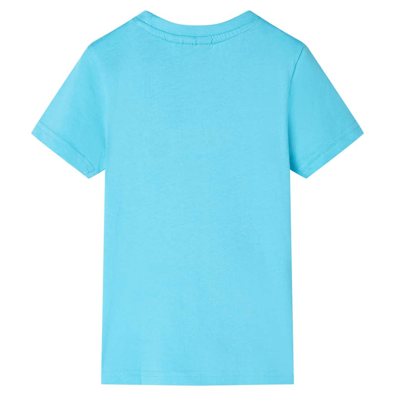 Afbeelding laden in galerijviewer, VidaXL Kindershirt 140 zeeblauw
