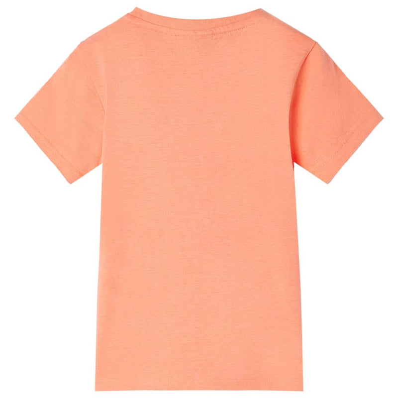Afbeelding laden in galerijviewer, VidaXL Kindershirt 116 neonoranje
