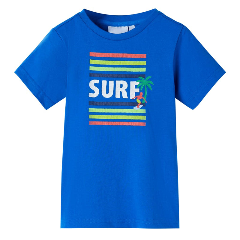 Afbeelding laden in galerijviewer, VidaXL Kindershirt 92 felblauw
