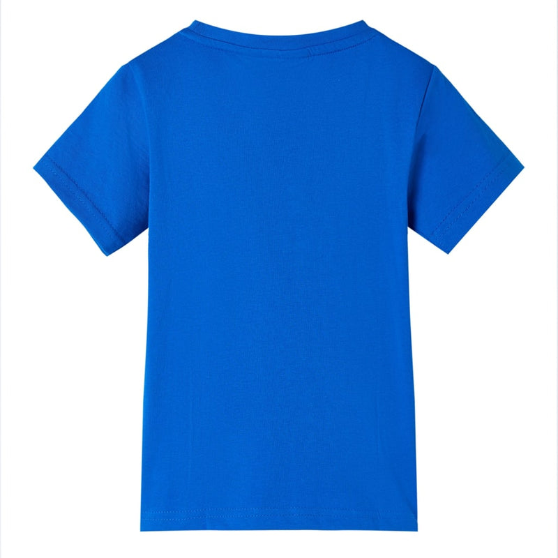 Afbeelding laden in galerijviewer, VidaXL Kindershirt 128 felblauw

