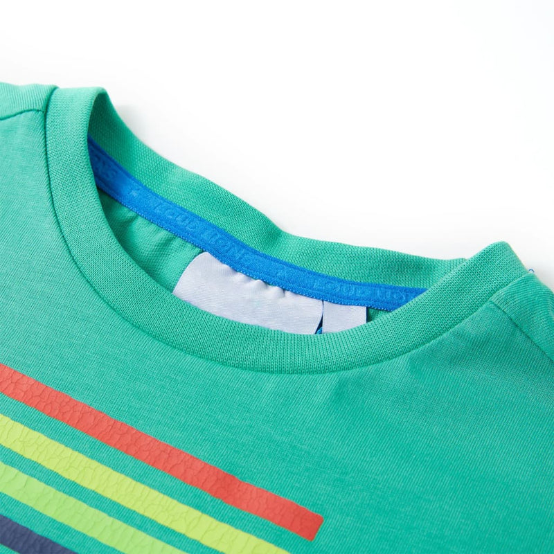 Afbeelding laden in galerijviewer, VidaXL Kindershirt 116 groen
