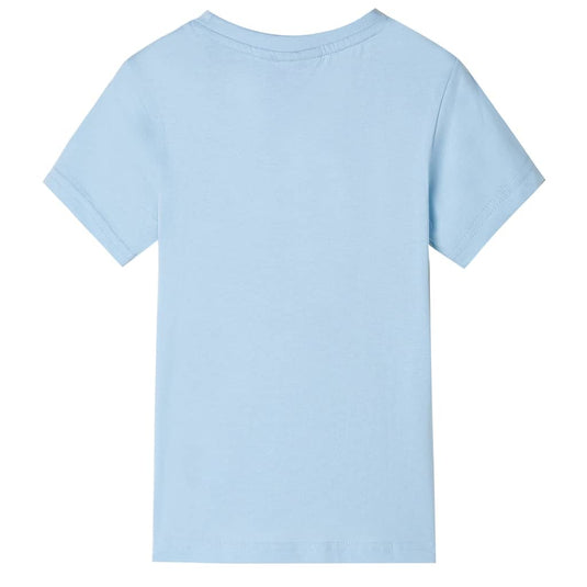 VidaXL Kindershirt 92 lichtblauw