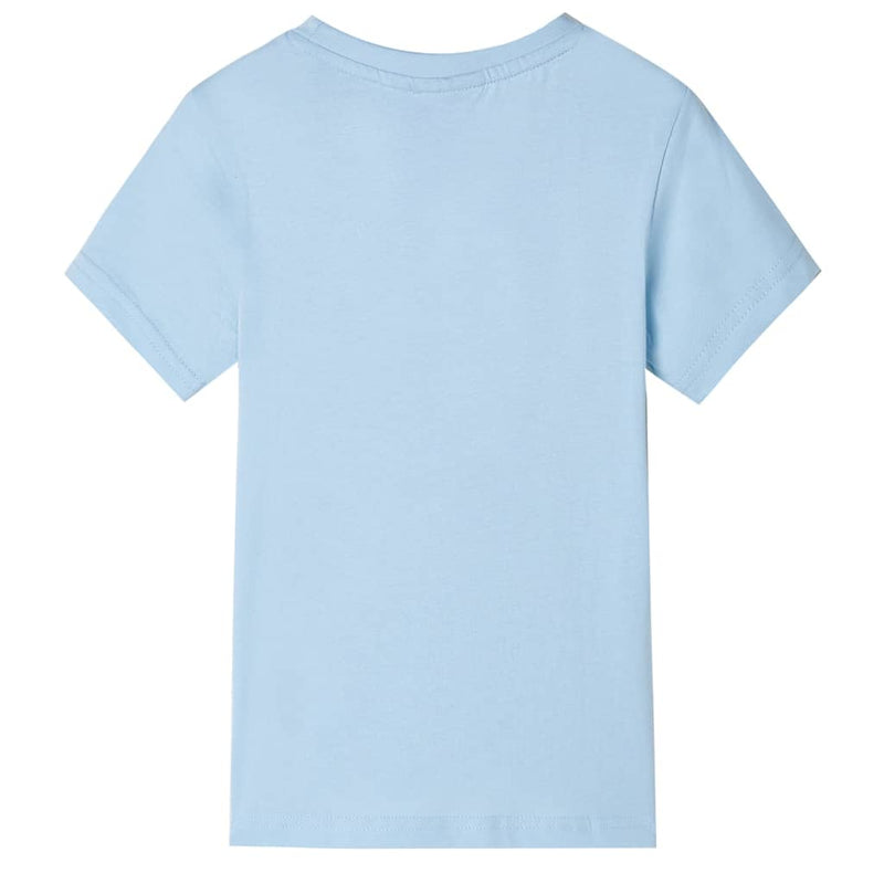 Afbeelding laden in galerijviewer, VidaXL Kindershirt 92 lichtblauw
