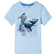 VidaXL Kindershirt 128 lichtblauw