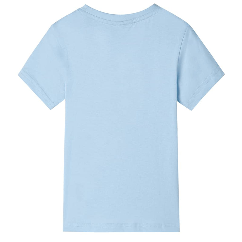 Afbeelding laden in galerijviewer, VidaXL Kindershirt 140 lichtblauw
