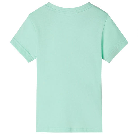 VidaXL Kindershirt 104 lichtgroen