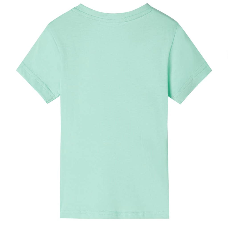 Afbeelding laden in galerijviewer, VidaXL Kindershirt 116 lichtgroen
