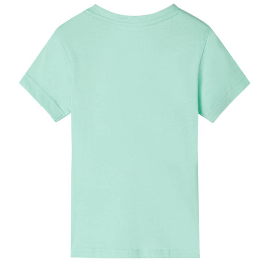 VidaXL Kindershirt 116 lichtgroen