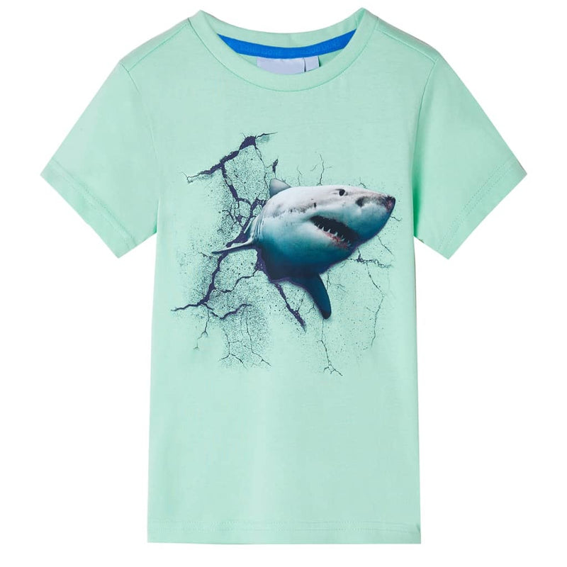 Afbeelding laden in galerijviewer, VidaXL Kindershirt 140 lichtgroen
