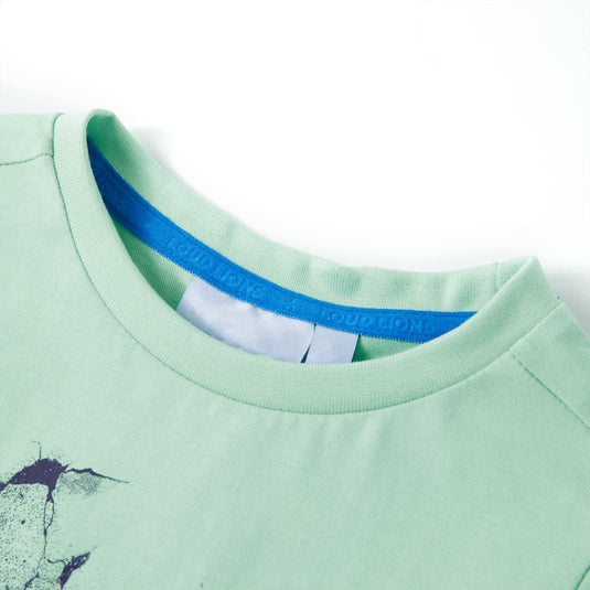 VidaXL Kindershirt 140 lichtgroen
