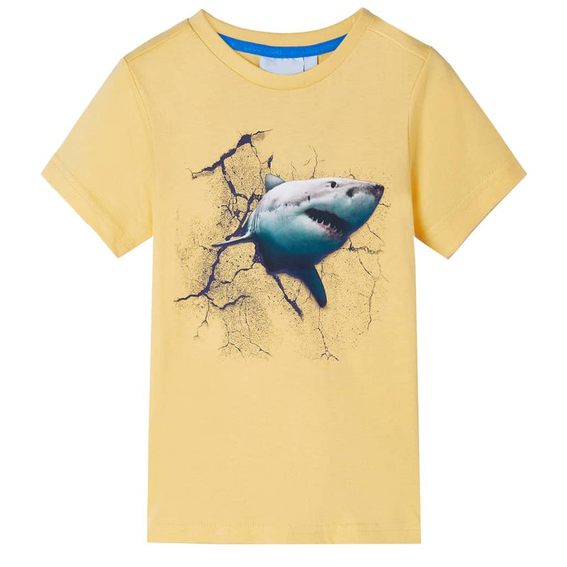 Afbeelding laden in galerijviewer, VidaXL Kindershirt 116 geel
