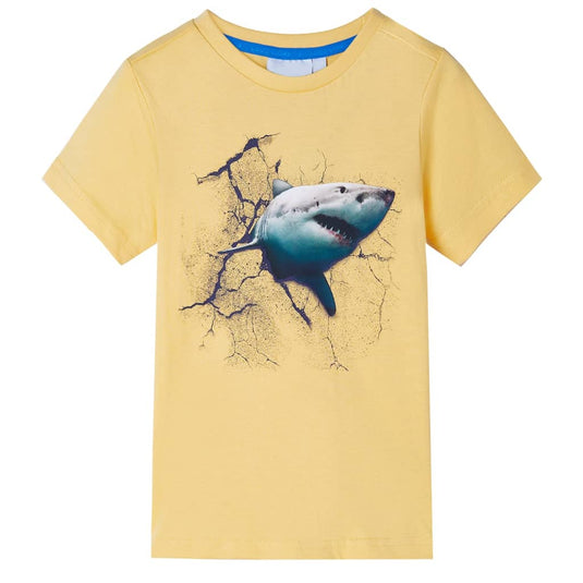VidaXL Kindershirt 116 geel