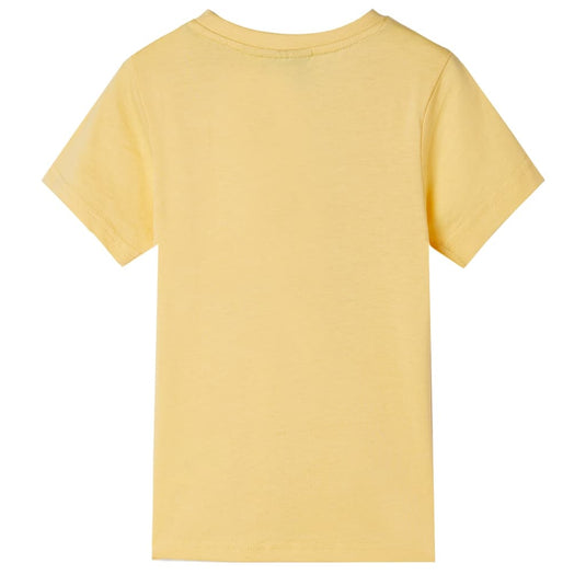 VidaXL Kindershirt 116 geel