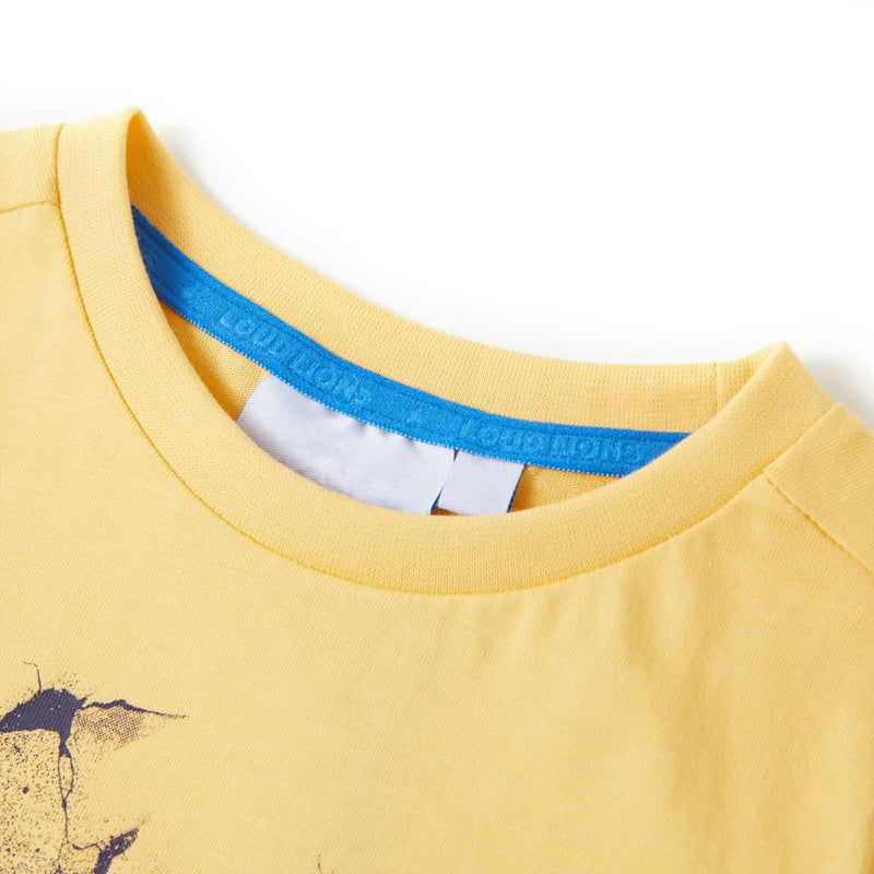 Afbeelding laden in galerijviewer, VidaXL Kindershirt 116 geel
