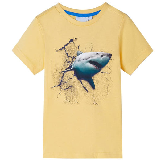 VidaXL Kindershirt 140 geel